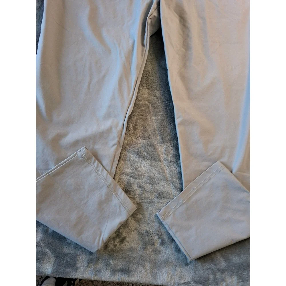 Adidas Primegreen Mens Golf Pants Grey 40x32 Five Pocket Performance Trousers